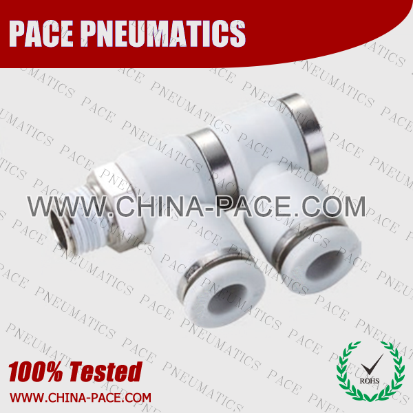 Double Male Elbow Grey Color Pneumatic Fittings, White Push To Connect Fittings, Air Fittings, white color push in fittings, Push In Air Fittings, Composite Push In Fittings, Polymer push to connect Fittings, Air Flow Speed Control valve, Hand Valve, pneumatic component